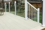 Aluminum Deck and Frameless Railings