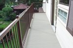 Upper level deck