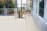 Waterproof Aluminum Deck with Glass Railings